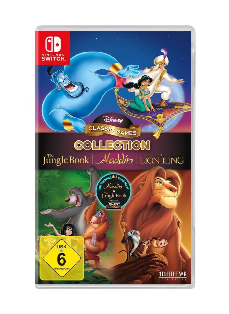 Cover: 5056635601988 | Disney Classic Aladdin,Lion King,Jungle Book, 1 Nintendo Switch-Spiel