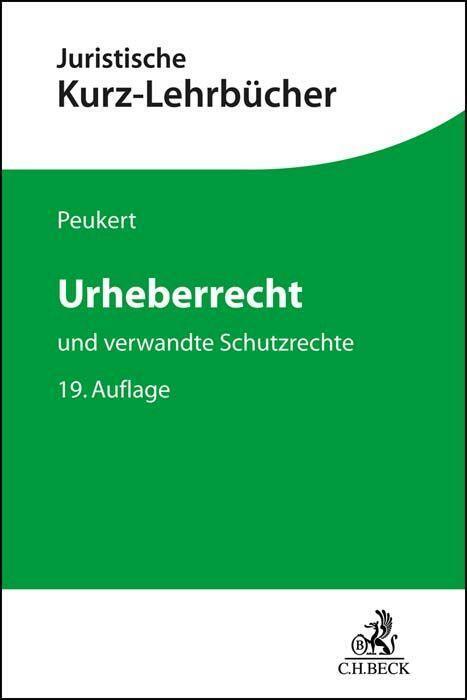 Cover: 9783406778865 | Urheberrecht | und verwandte Schutzrechte | Heinrich Hubmann (u. a.)