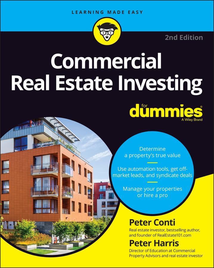 Cover: 9781119858485 | Commercial Real Estate Investing for Dummies | Peter Conti (u. a.)