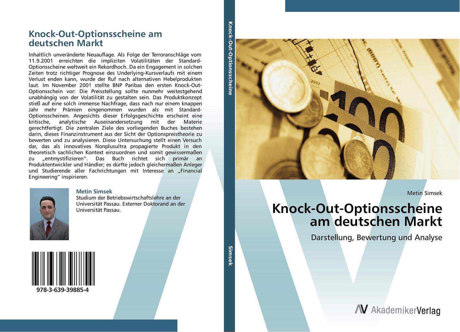 Cover: 9783639398854 | Knock-Out-Optionsscheine am deutschen Markt | Metin Simsek | Buch