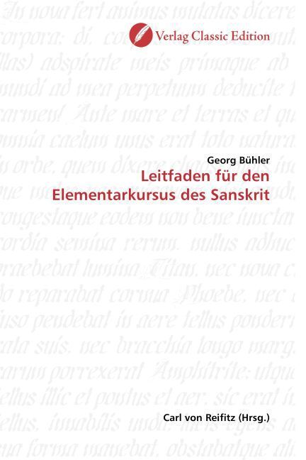 Cover: 9783869321127 | Leitfaden für den Elementarkursus des Sanskrit | Georg Bühler | Buch