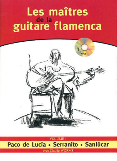 Cover: 3555111001417 | Les maîtresde la guitare flamenca vol.1 (+CD) for guitar/tab