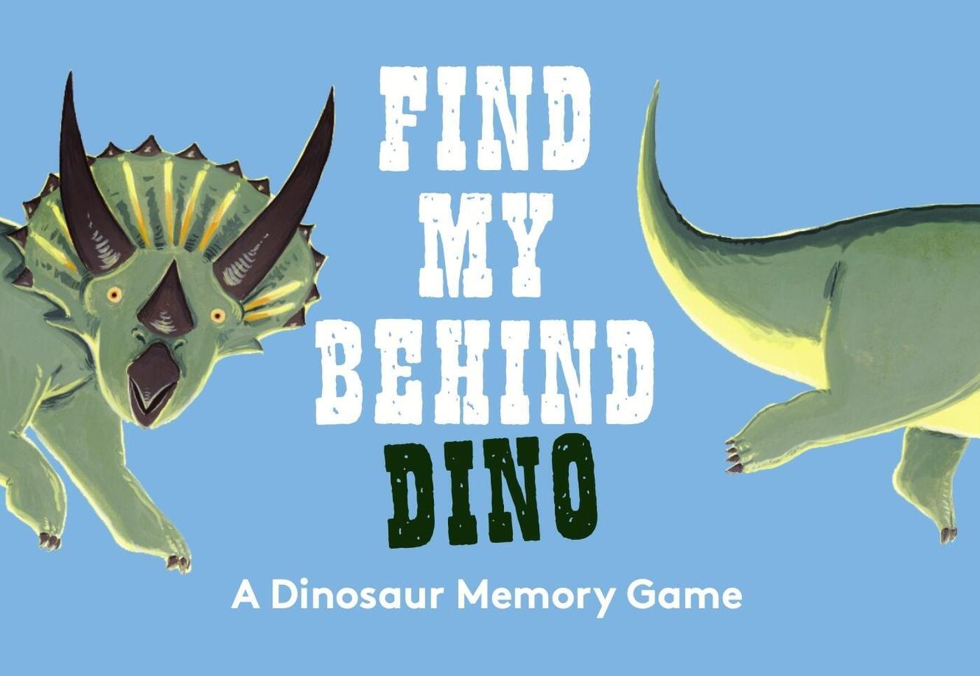 Cover: 9781399620840 | Find My Behind: Dino | A Memory Game | Daniel Frost | Spiel | 50 S.