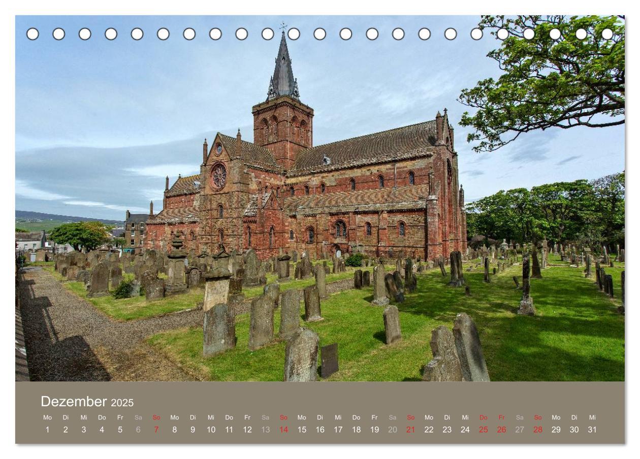 Bild: 9783435700196 | Historisches Schottland (Tischkalender 2025 DIN A5 quer), CALVENDO...