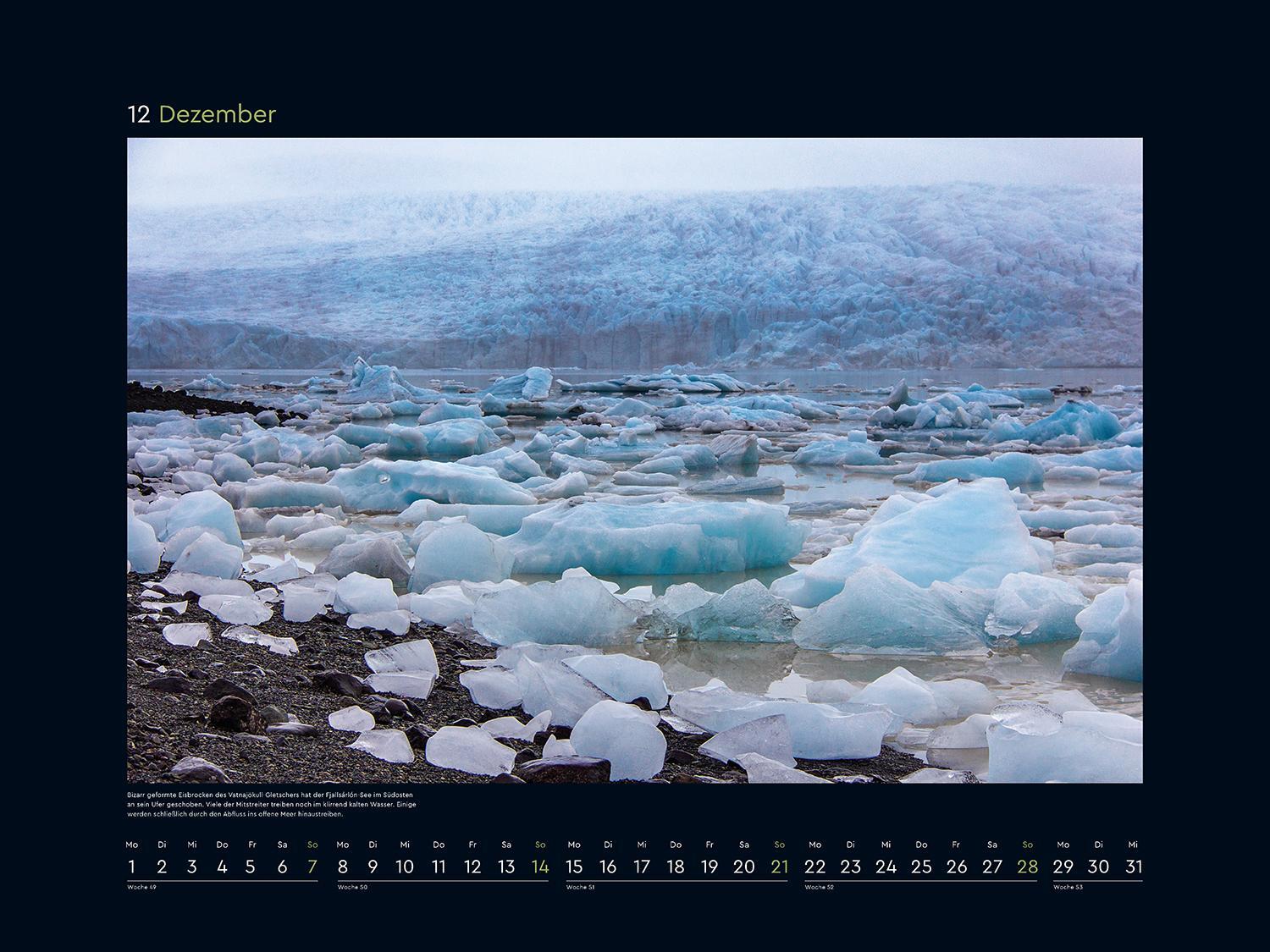 Bild: 9783965913417 | Island - KUNTH Wandkalender 2025 | Kalender | 14 S. | Deutsch | 2025