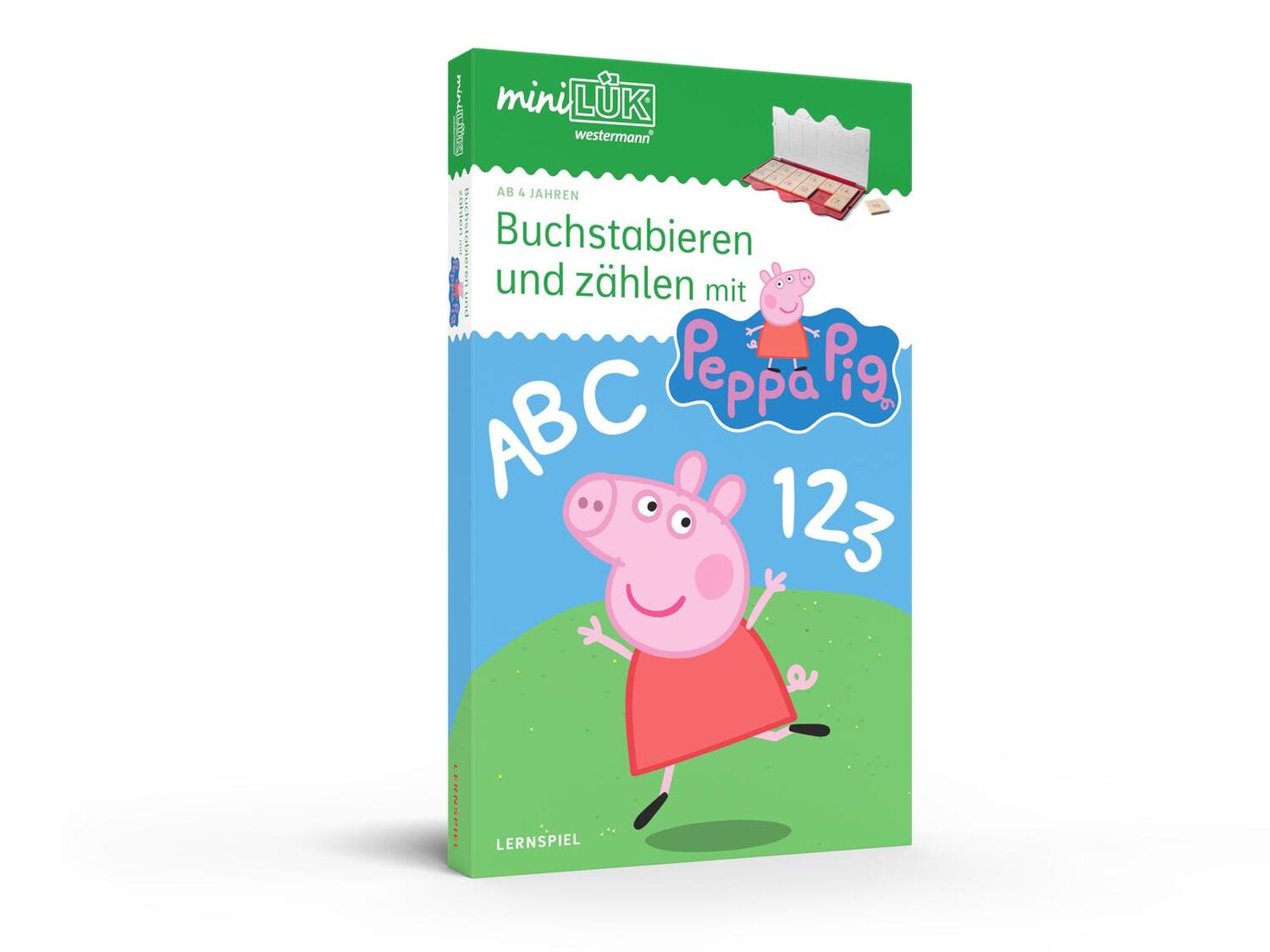 Cover: 9783072448055 | miniLÜK. Kindergarten/Vorschule Set Buchstabieren und zählen mit...