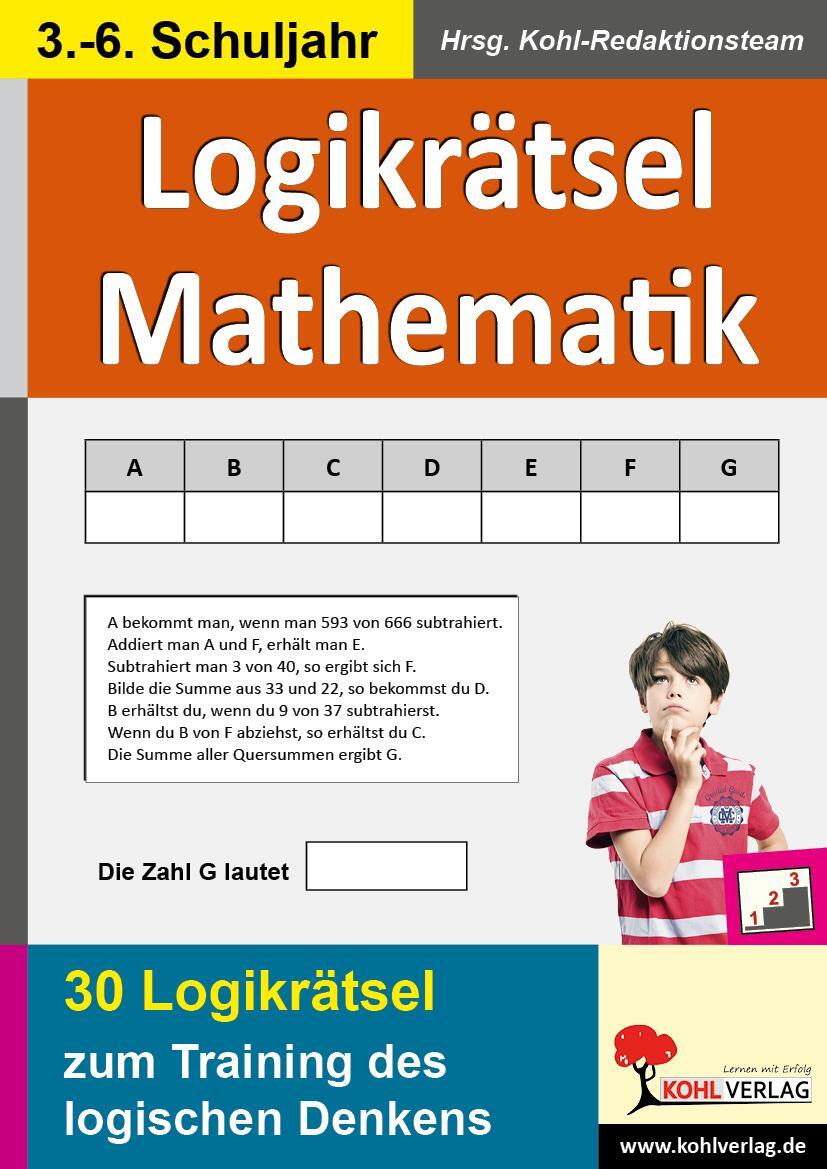 Cover: 9783866323100 | Logikrätsel Mathematik Pfiffige Logicals zum Training des logischen...