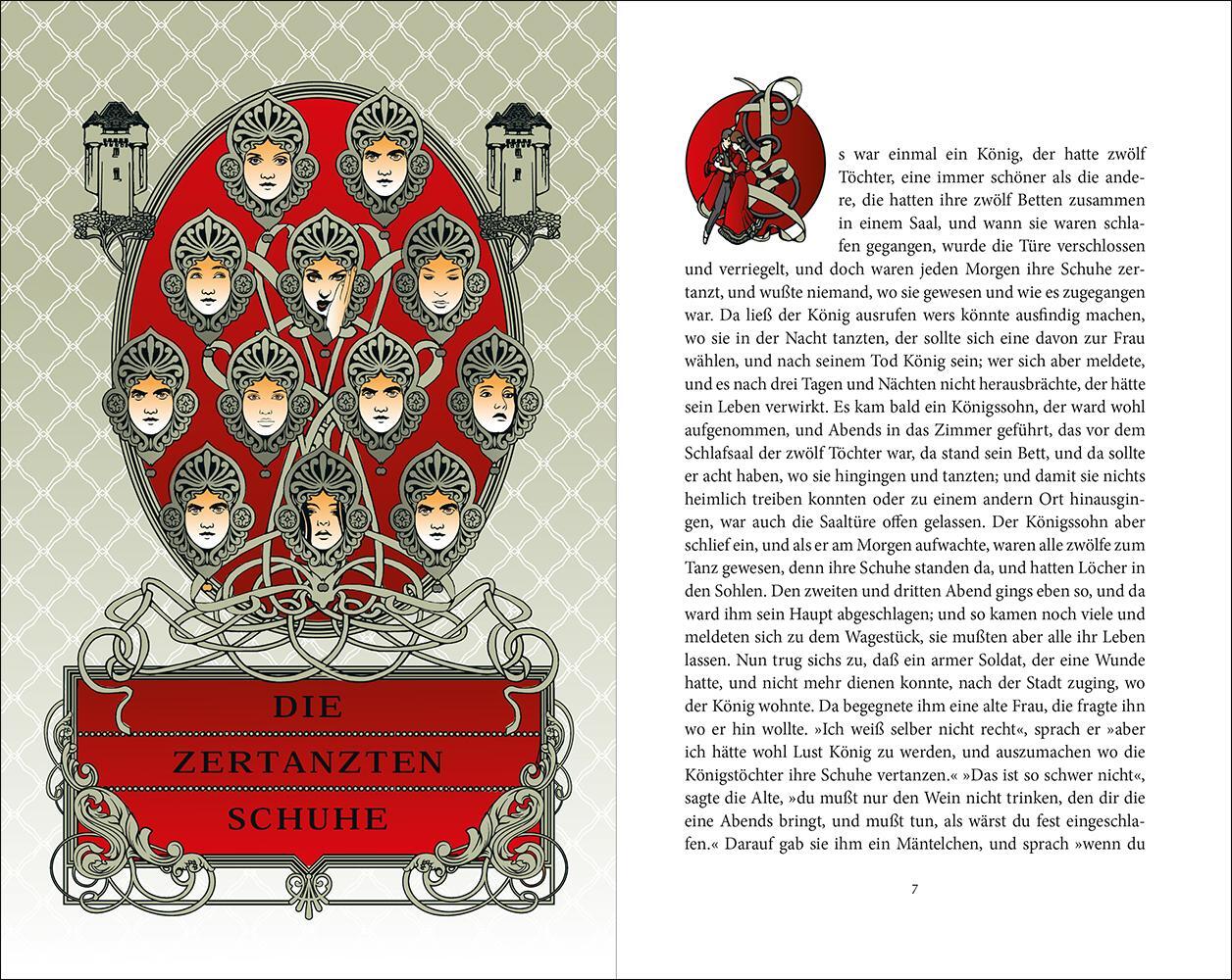 Bild: 9783458200468 | Die zertanzten Schuhe | Jacob Grimm (u. a.) | Buch | Insel-Bücherei