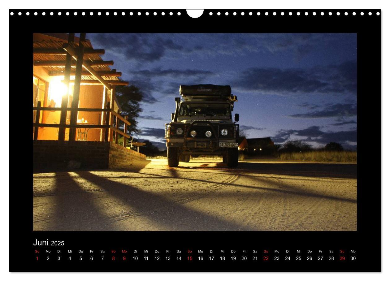 Bild: 9783435753673 | Land Rover Defender - Unterwegs in Afrika (Wandkalender 2025 DIN A3...