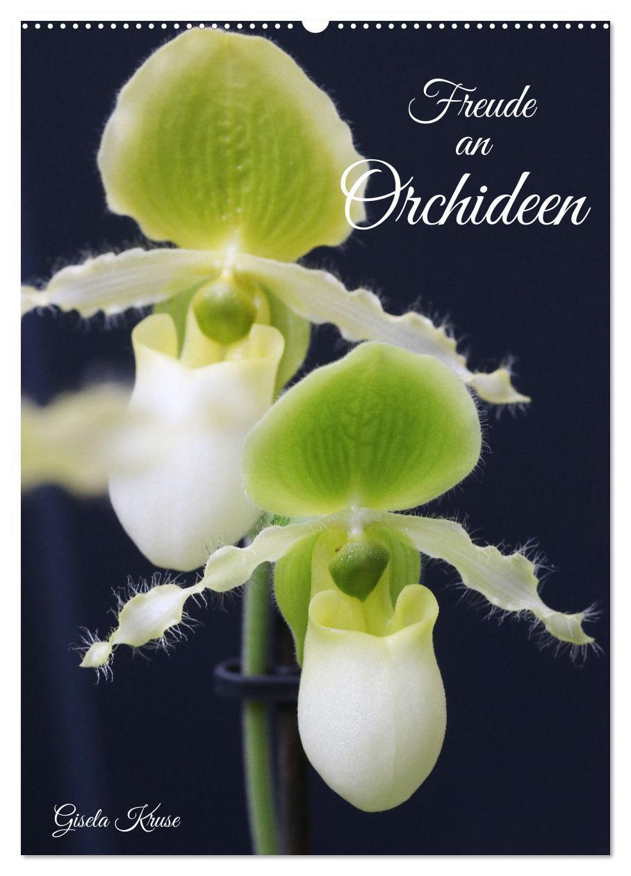 Cover: 9783675425392 | Freude an Orchideen (Wandkalender 2024 DIN A2 hoch), CALVENDO...