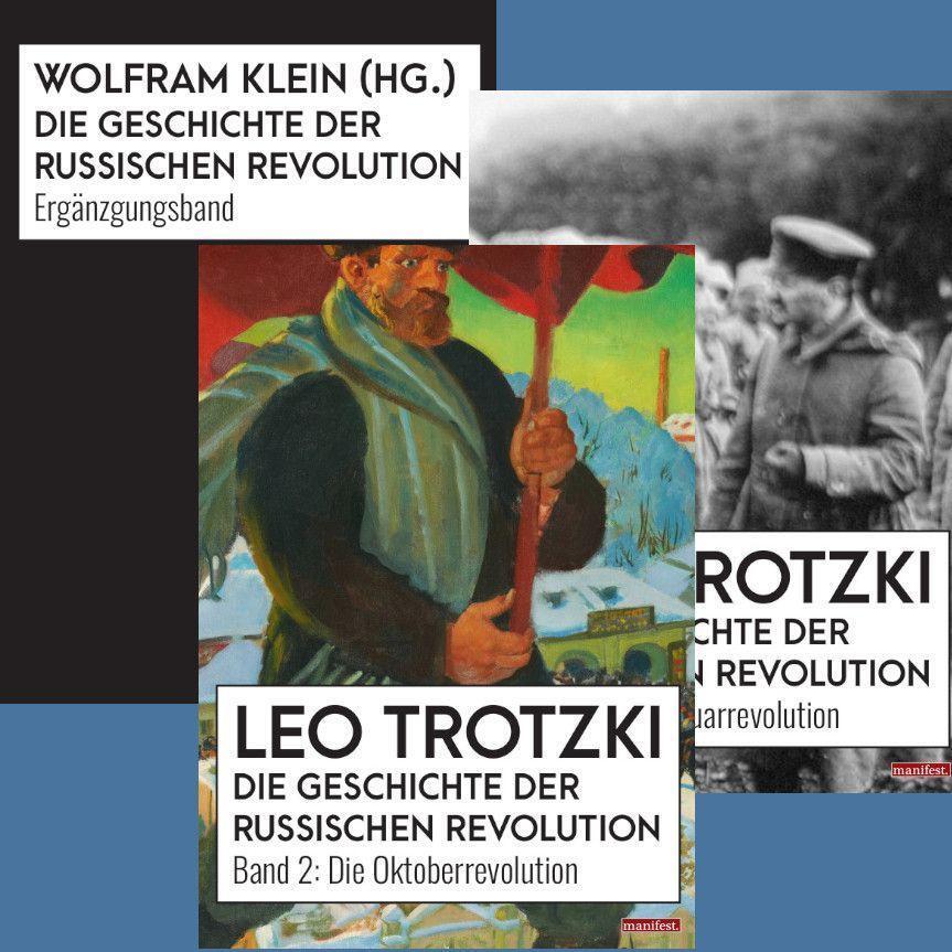 Cover: 9783961561025 | Die Geschichte der Russischen Revolution | 2 Bände und Ergänzungsband