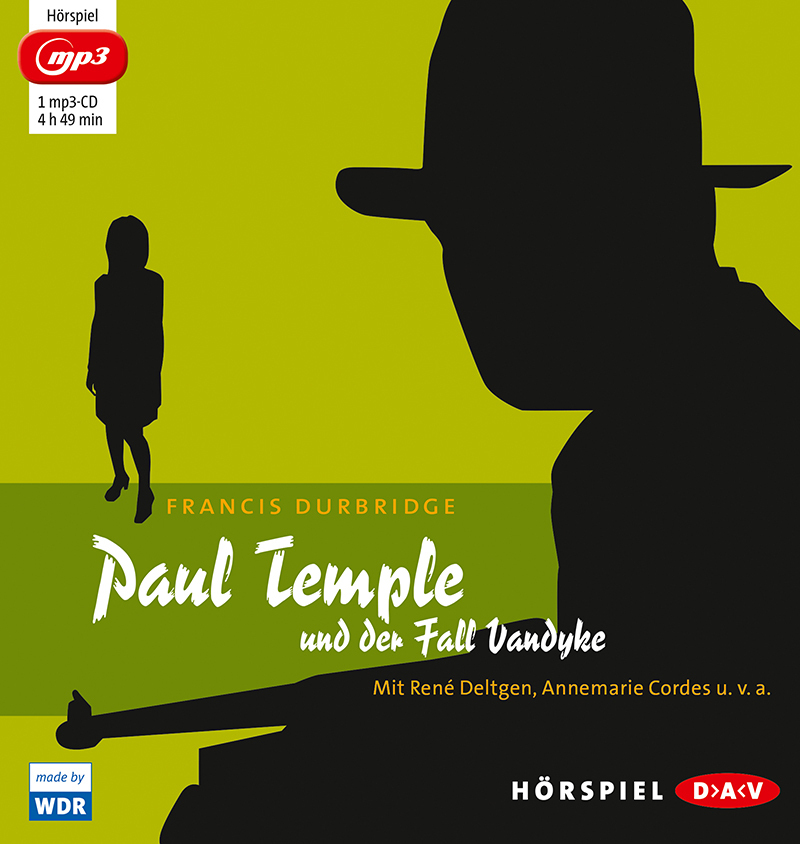 Cover: 9783862318193 | Paul Temple und der Fall Vandyke, 1 Audio-CD, 1 MP3 | Durbridge | CD
