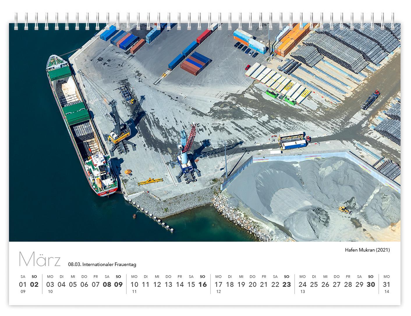 Bild: 9783910680845 | Kalender Rügen Luftaufnahmen kompakt 2025 | K4 Verlag (u. a.) | 2025