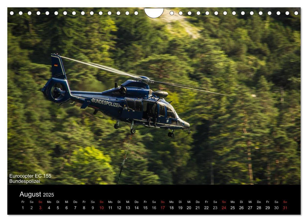 Bild: 9783435786367 | Hubschrauber im Einsatz (Wandkalender 2025 DIN A4 quer), CALVENDO...