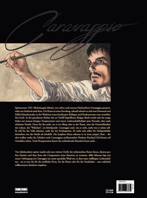 Rückseite: 9783957983862 | Milo Manara - Caravaggio 01 | Mit Pinsel und Schwert | Milo Manara