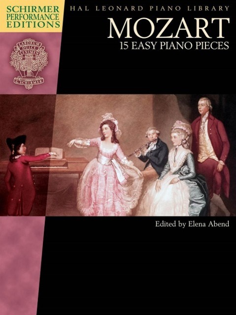 Cover: 9781495007286 | Mozart - 15 Easy Piano Pieces: Schirmer Performance Editions Book Only