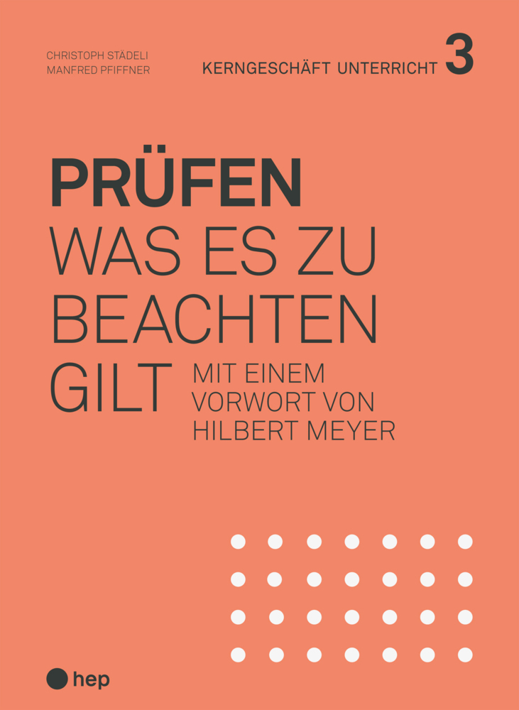 Cover: 9783035526400 | Prüfen | Was es zu beachten gilt | Christoph Städeli (u. a.) | Buch