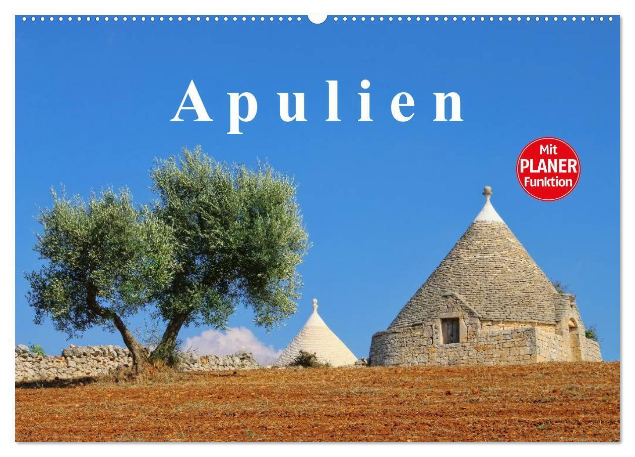 Cover: 9783383331312 | Apulien (Wandkalender 2024 DIN A2 quer), CALVENDO Monatskalender