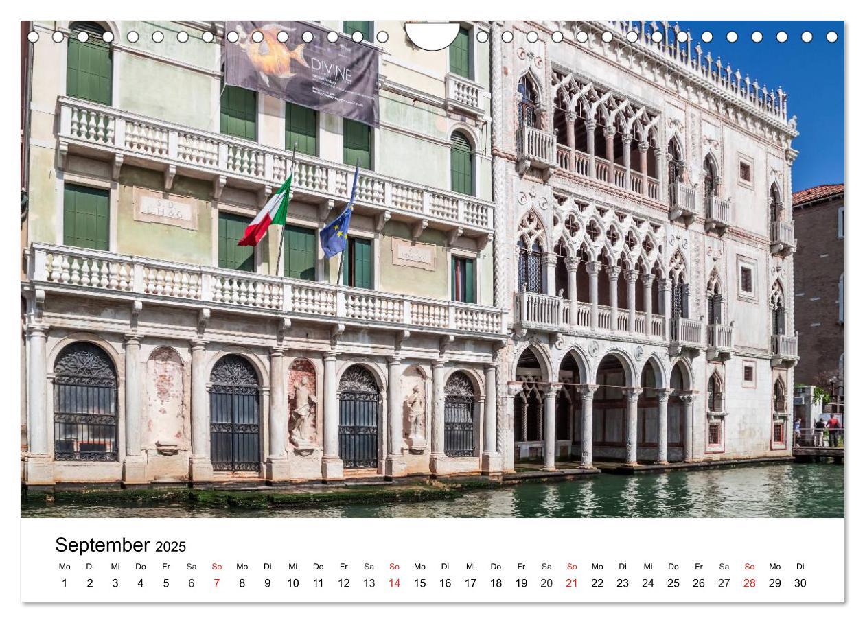 Bild: 9783435656349 | Die Attraktionen von Venedig (Wandkalender 2025 DIN A4 quer),...