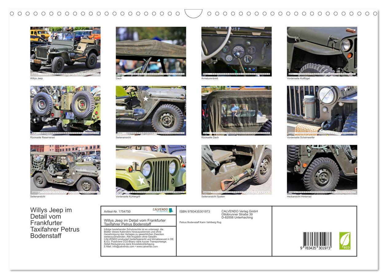 Bild: 9783435301973 | Willys Jeep im Detail vom Frankfurter Taxifahrer Petrus Bodenstaff...