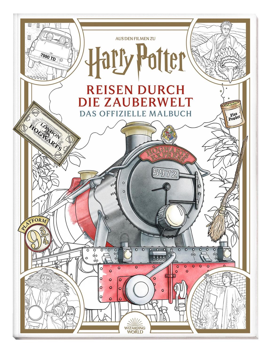 Cover: 9783833243530 | Aus den Filmen zu Harry Potter: Reisen durch die Zauberwelt - Das...