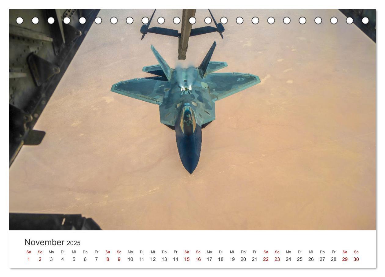 Bild: 9783383917622 | Kampfjets - Düsenjäger-Kalender (Tischkalender 2025 DIN A5 quer),...