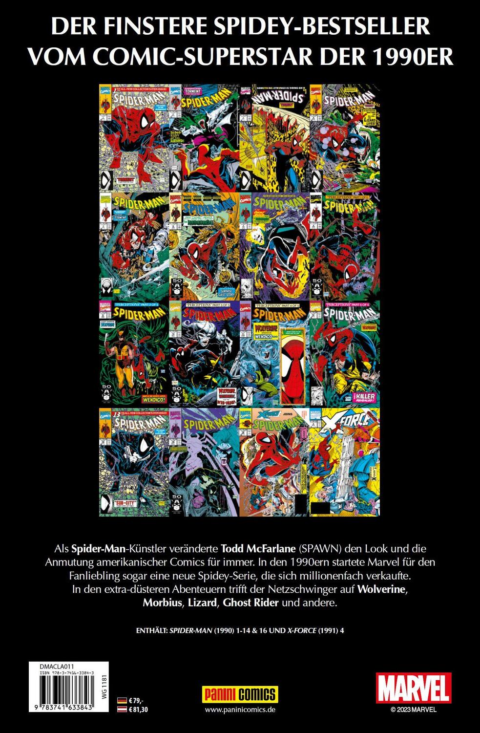 Rückseite: 9783741633843 | Spider-Man Collection von Todd McFarlane | Todd Mcfarlane (u. a.)