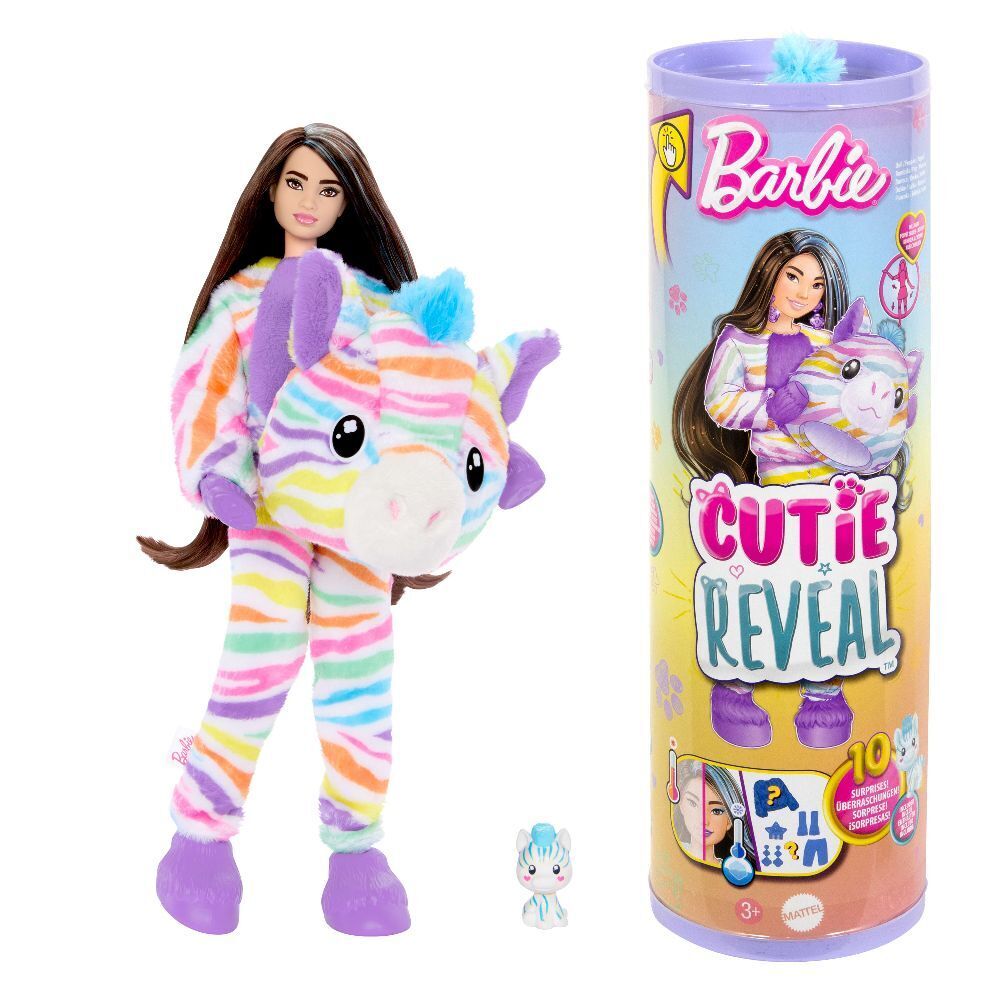 Cover: 194735178681 | Barbie Cutie Reveal - Zebra | Stück | Karton | HRK39 | 2024 | Mattel