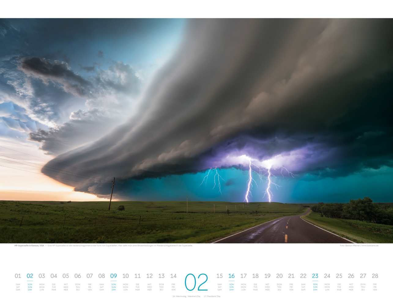 Bild: 9783838425573 | Naturkräfte - Wetterphänomene und Naturgewalten Kalender 2025 | 14 S.