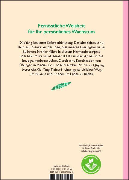 Rückseite: 9783426293072 | XIU YANG - Der chinesische Harmoniekompass | Mimi Kuo-Deemer | Buch