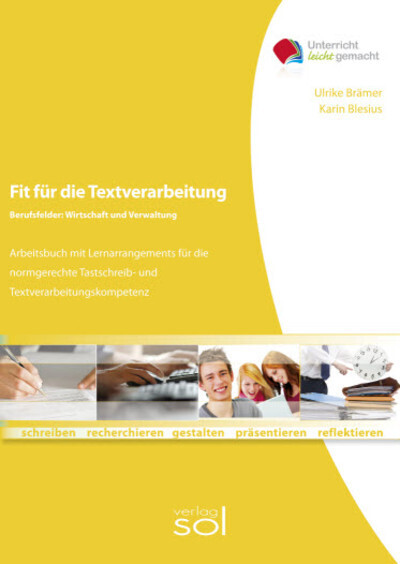 Cover: 9783808528525 | Fit für die Textverarbeitung - Berufsfelder: Wirtschaft und...