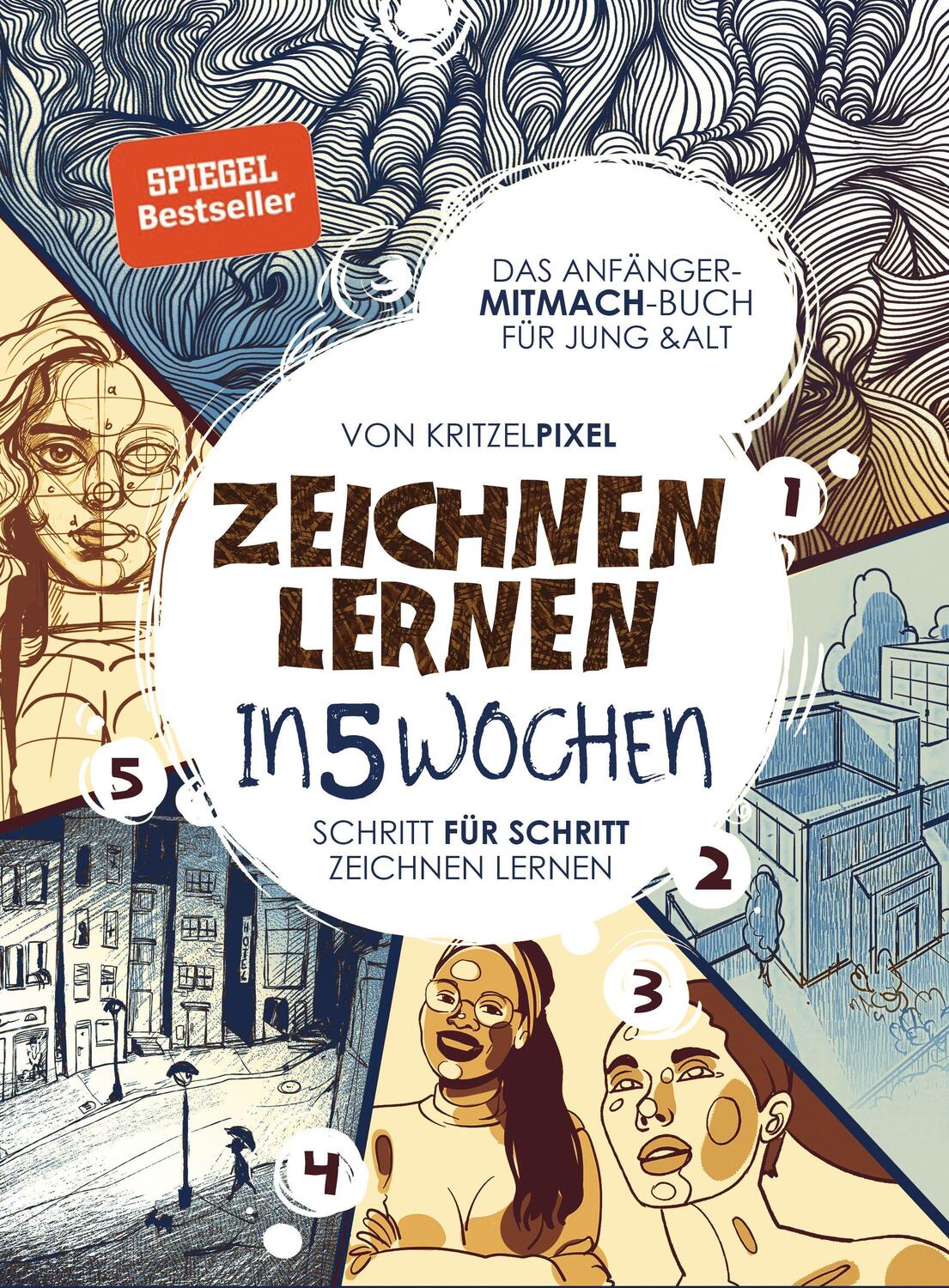 Cover: 9783517303086 | Zeichnen lernen in 5 Wochen | KritzelPixel | Taschenbuch | 80 S.