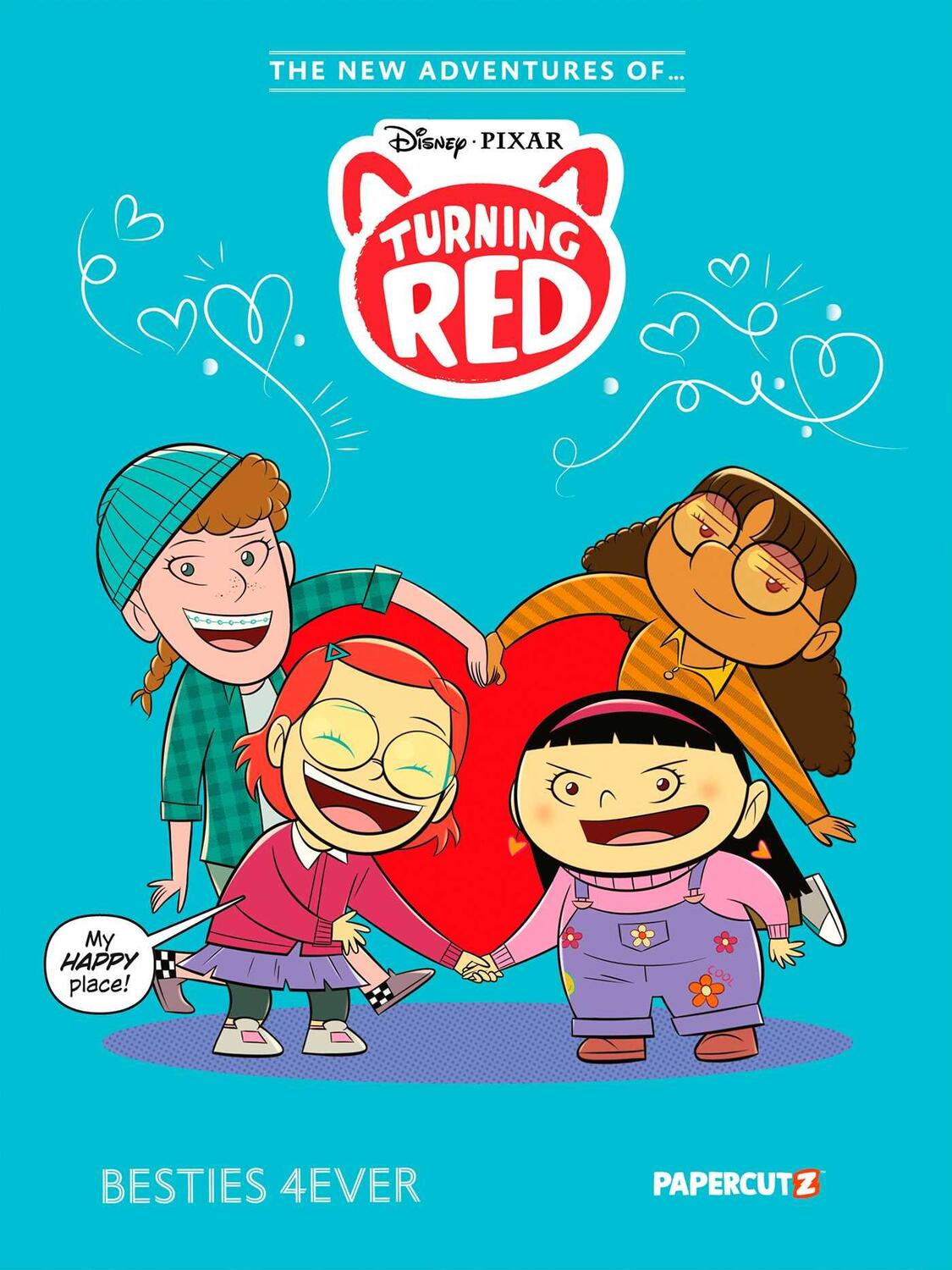 Cover: 9781545802137 | The New Adventures of Turning Red Vol. 1 | Besties 4ever | Leong