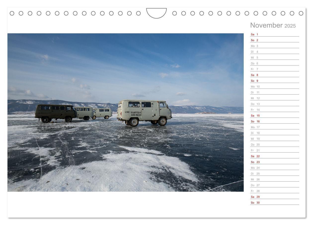 Bild: 9783435102310 | Baikalsee und Kastenbrot (Wandkalender 2025 DIN A4 quer), CALVENDO...