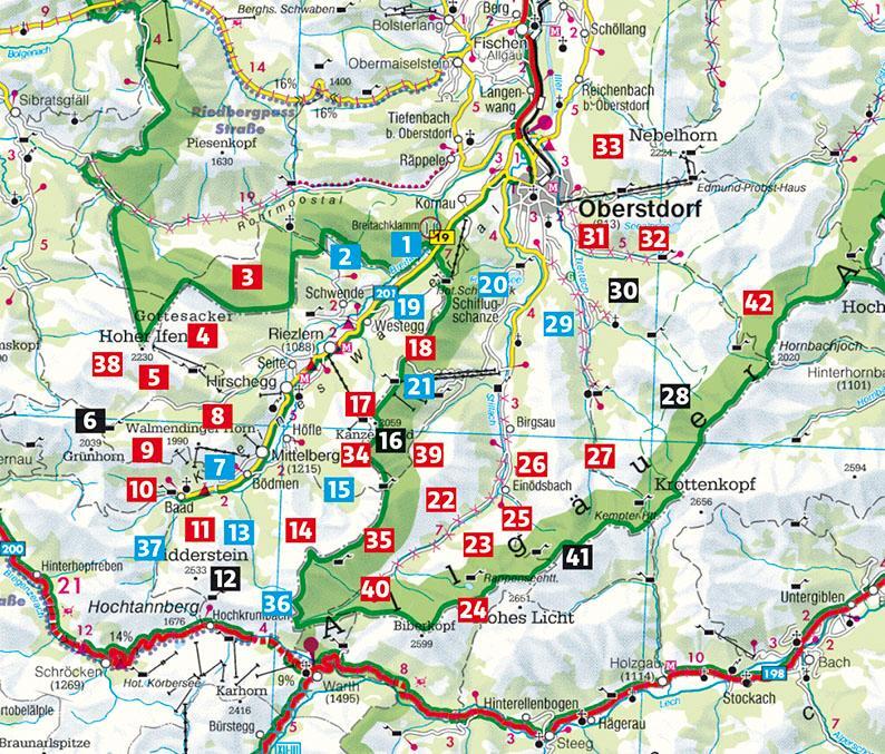 Bild: 9783763345595 | Kleinwalsertal | Mit Oberstdorf und Umgebung. 42 Touren mit GPS-Tracks