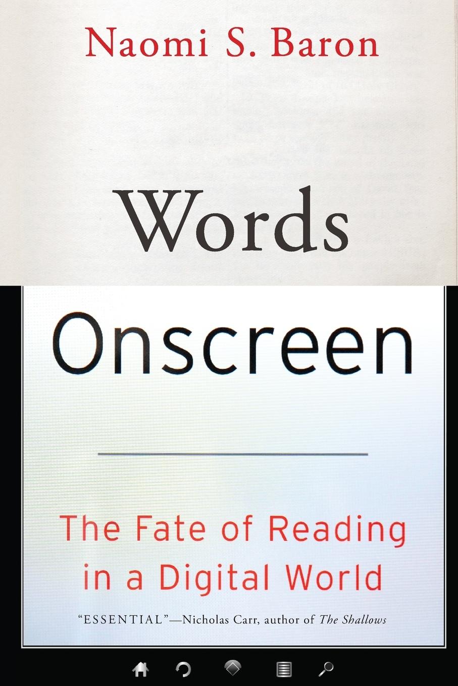 Cover: 9780190624163 | Words Onscreen | The Fate of Reading in a Digital World | Baron | Buch