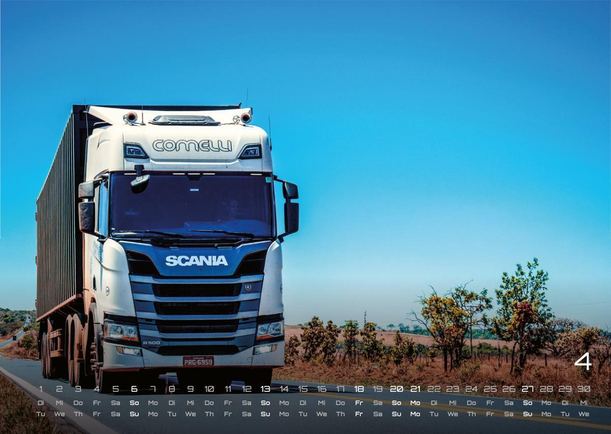 Bild: 9783986734114 | Trucks - Könige der Straße - LKW - 2025 - Kalender DIN A3 | de | 2025