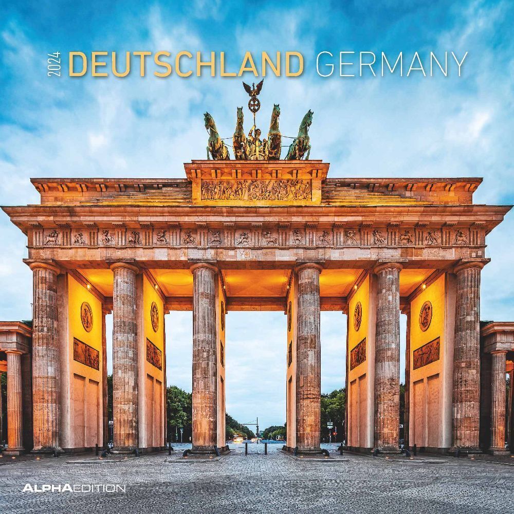 Cover: 4251732335700 | Deutschland 2024 - Broschürenkalender 30x30 cm (30x60 geöffnet) -...