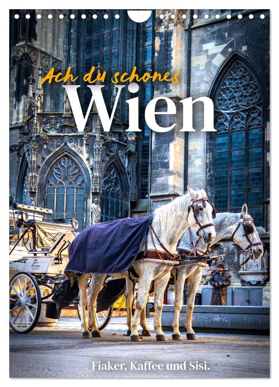 Cover: 9783675593268 | Ach du schönes Wien (Wandkalender 2024 DIN A4 hoch), CALVENDO...