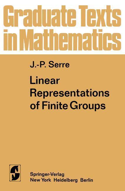 Bild: 9780387901909 | Linear Representations of Finite Groups | Jean-Pierre Serre | Buch | x
