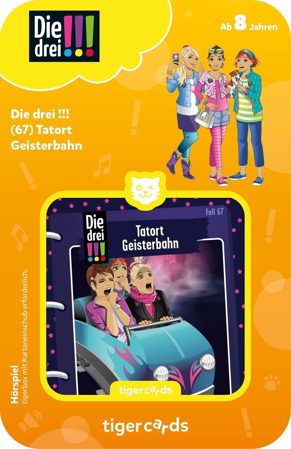 Bild: 4260535483365 | tigercard - Die drei !!! - Folge 67: Tatort Geisterbahn | Stück | 2020
