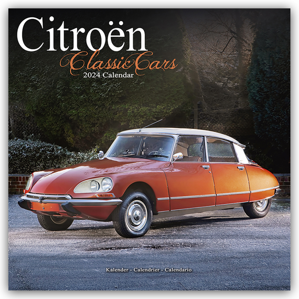 Cover: 9781804601655 | Citroën Classic Cars - Oldtimer von Citroën 2024 - 16-Monatskalender
