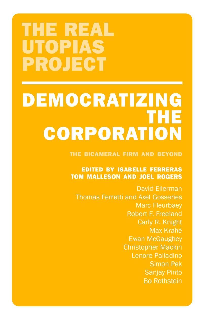 Cover: 9781804294536 | Democratizing the Corporation | The Bicameral Firm and Beyond | Buch