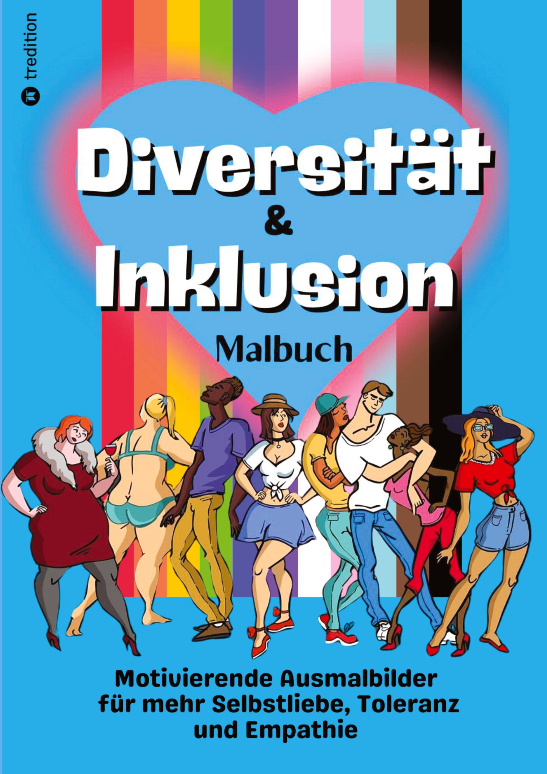 Cover: 9783384268150 | Malbuch Diversität &amp; Inklusion - Ausmalbuch für Erwachsene und...