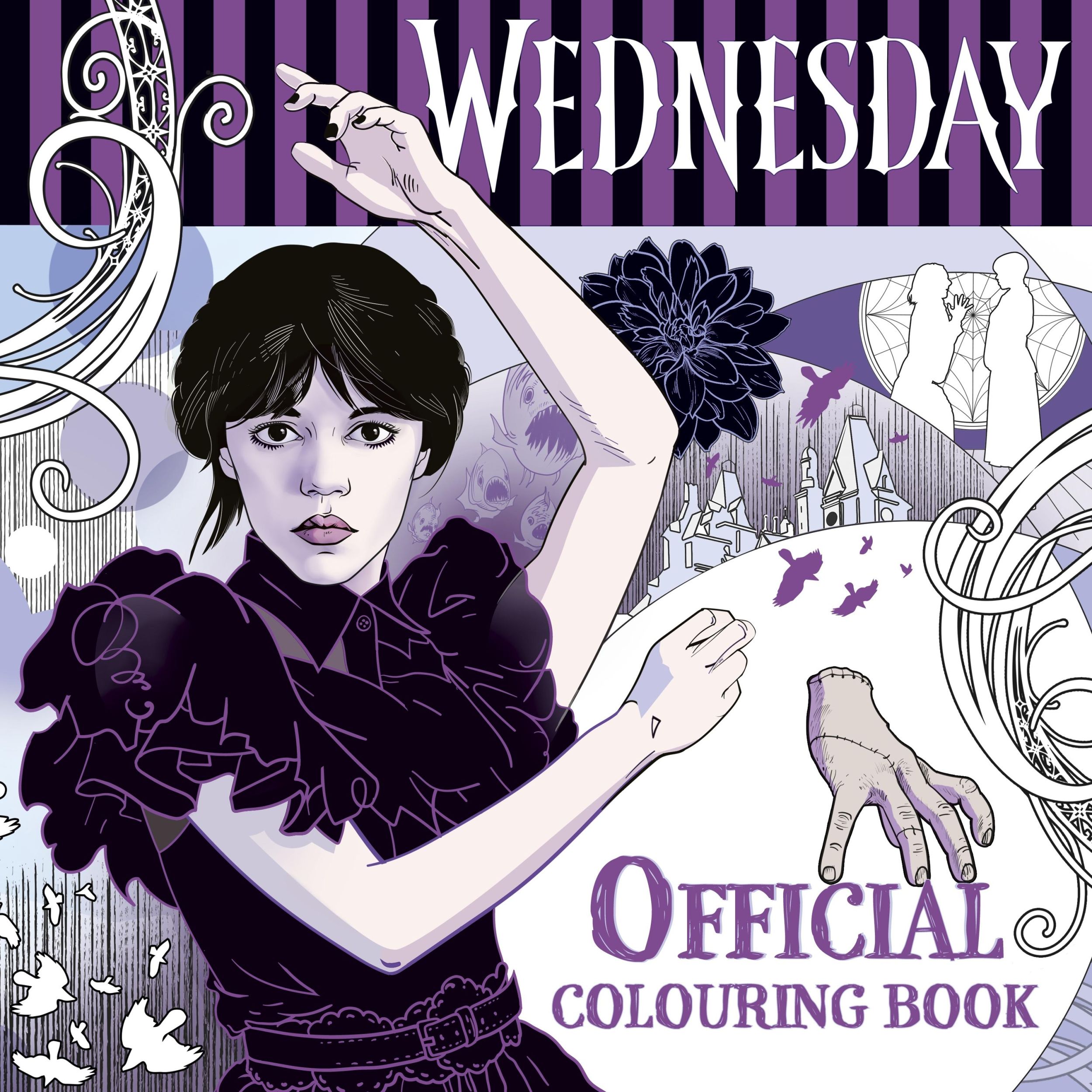 Cover: 9780241760727 | Wednesday: Official Colouring Book | Taschenbuch | Wednesday | 2024