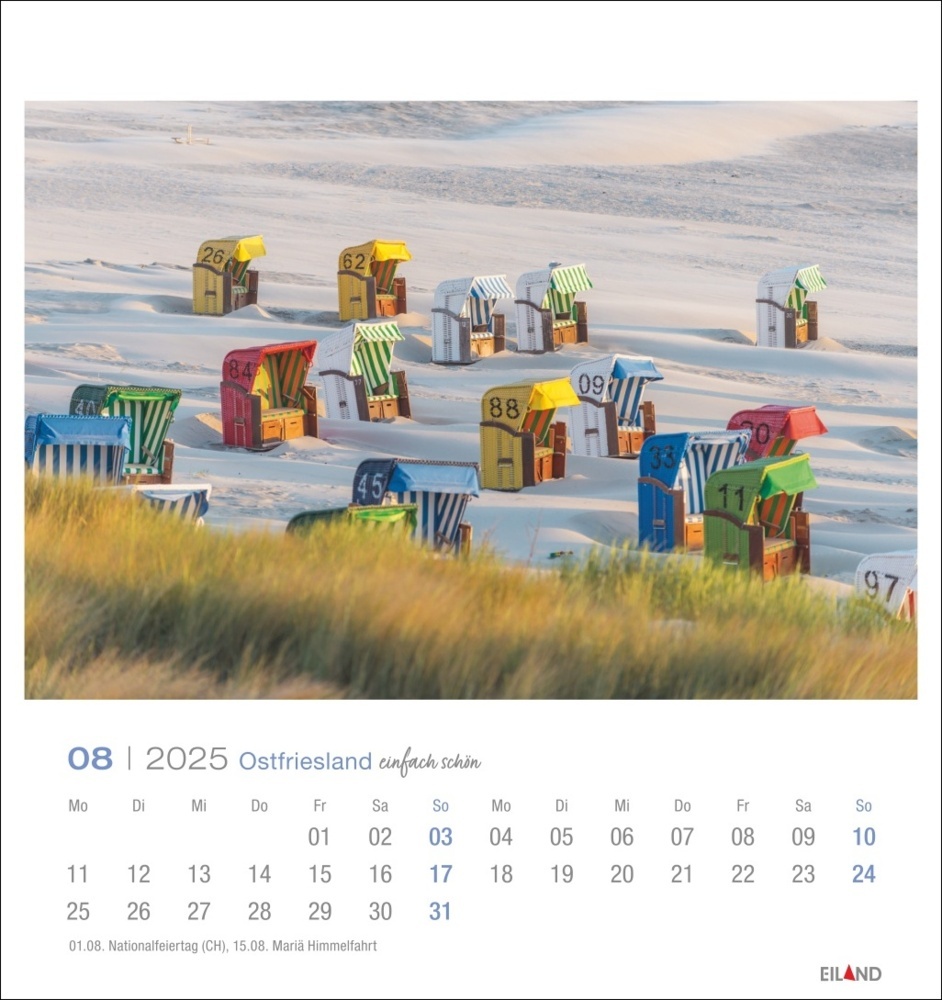 Bild: 9783964023315 | Ostfriesland Postkartenkalender 2025 - einfach schön | Kalender | 2025