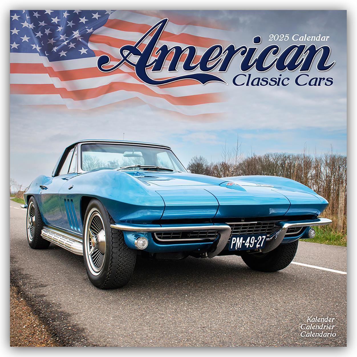 Cover: 9781804604571 | American Classic Cars - Amerikanische Oldtimer 2025 -...