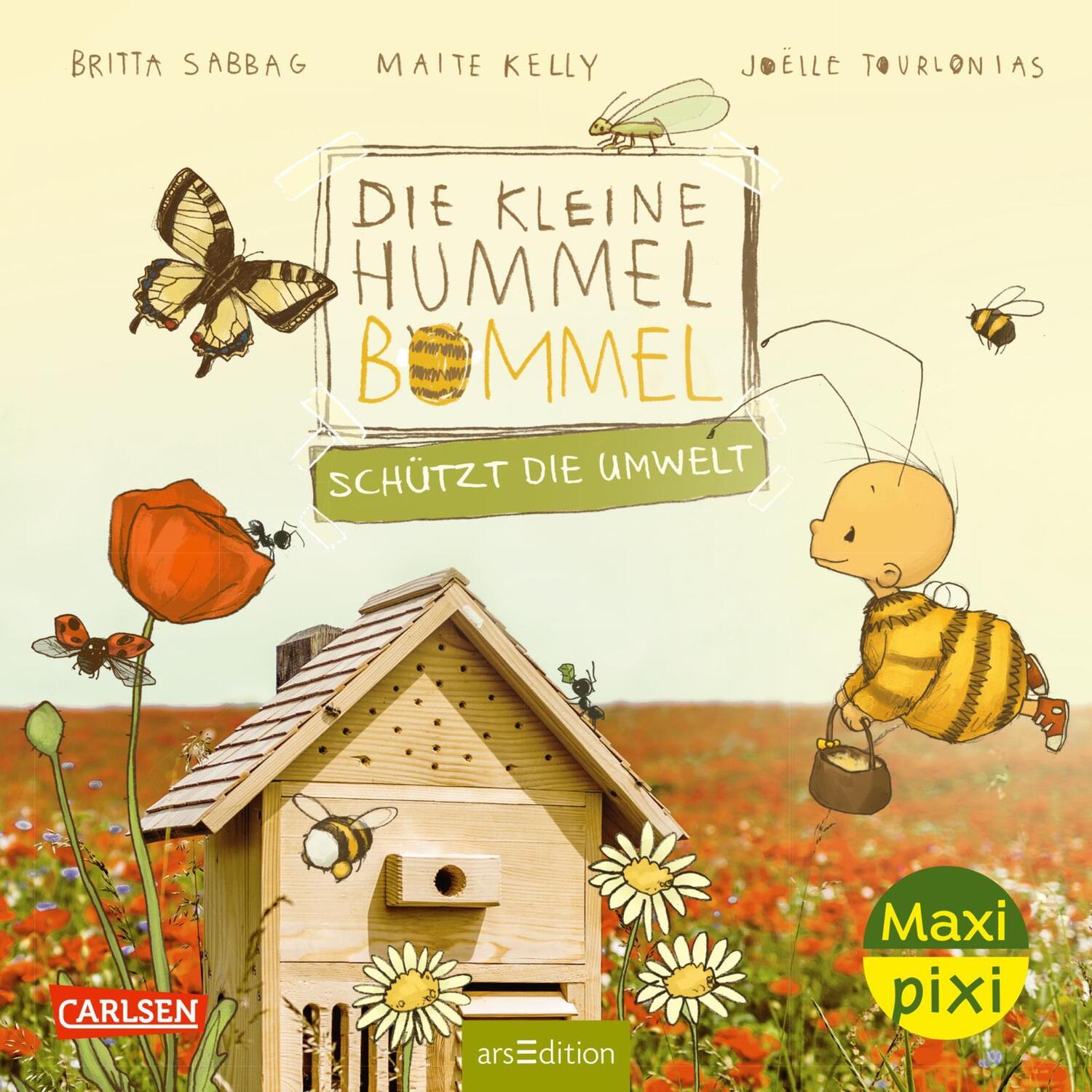 Cover: 9783551059949 | Maxi Pixi 445: VE 5: Die kleine Hummel Bommel schützt die Umwelt (5...