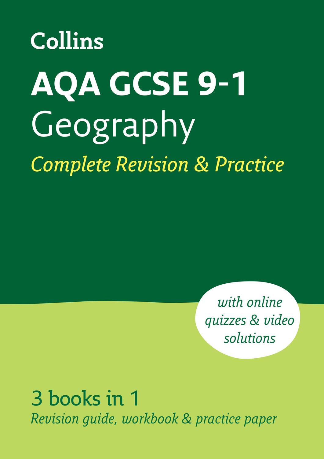 Cover: 9780008535001 | AQA GCSE 9-1 Geography Complete Revision &amp; Practice | Collins GCSE