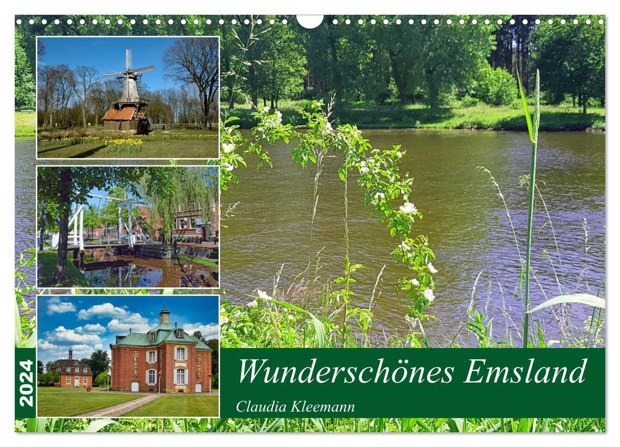 Cover: 9783383133206 | Wunderschönes Emsland (Wandkalender 2024 DIN A3 quer), CALVENDO...